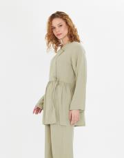 yandan bağlı keten takım 2