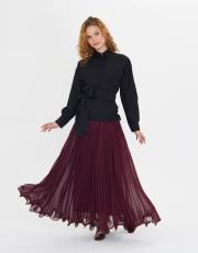 bukleli plise etek 2