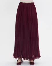 bukleli plise etek 3